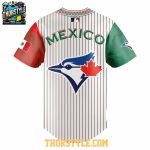 Toronto Blue Jays Mexican Heritage Night Striped Edition 2025 Baseball Jersey