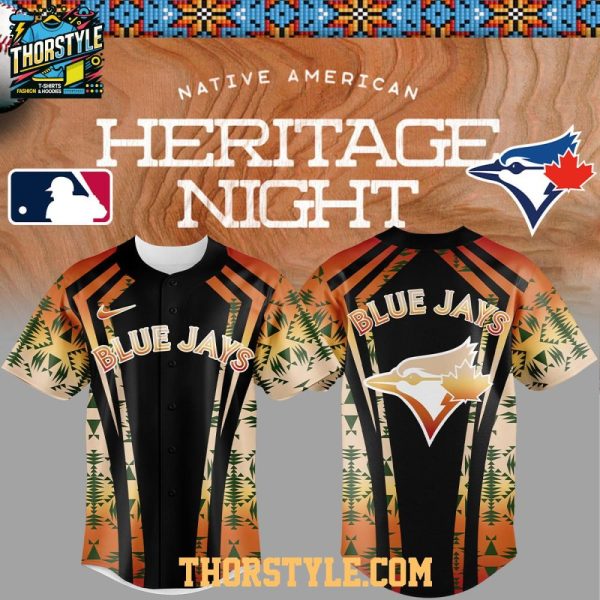 Toronto Blue Jays Native American Heritage Proud Baseball Jersey