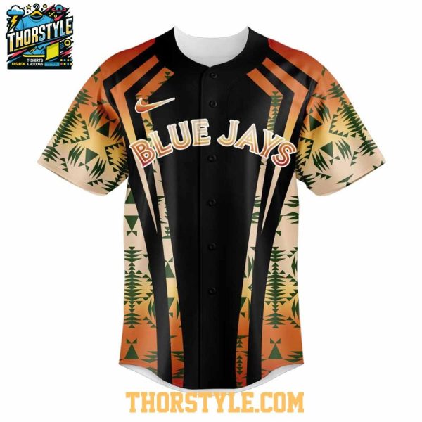 Toronto Blue Jays Native American Heritage Proud Baseball Jersey