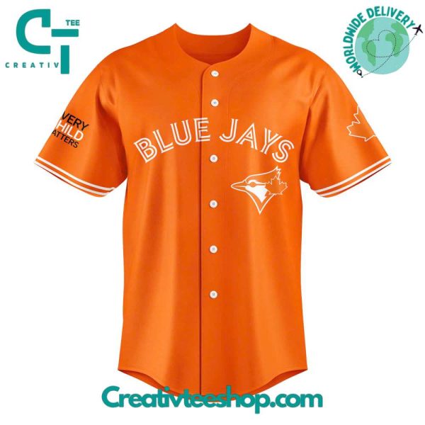 Toronto Blue Jays Orange Shirt Day Baseball Jersey