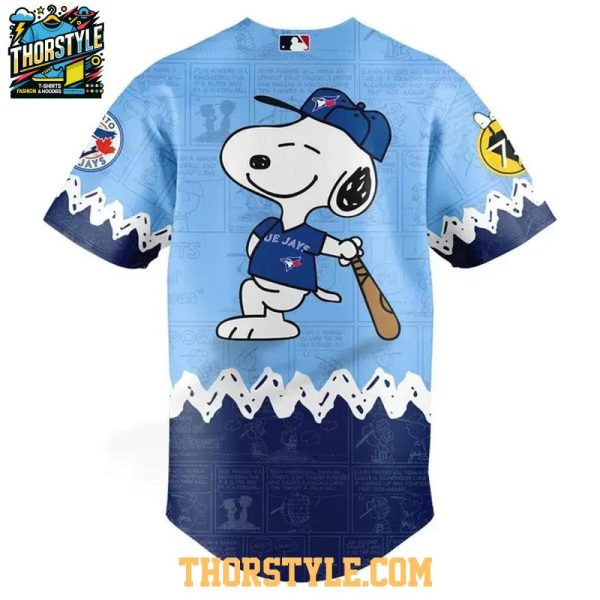 Toronto Blue Jays Peanuts Day Of Celebration 1950-2025 Baseball Jersey