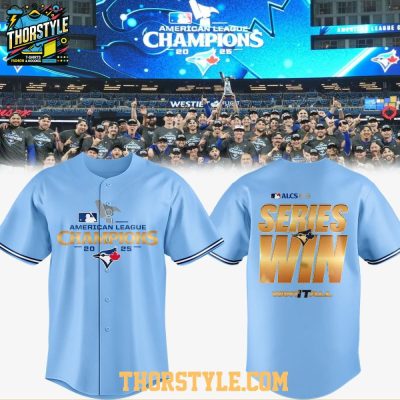 Toronto Blue Jays Series Win 2025 American League Champions Baseball Jersey