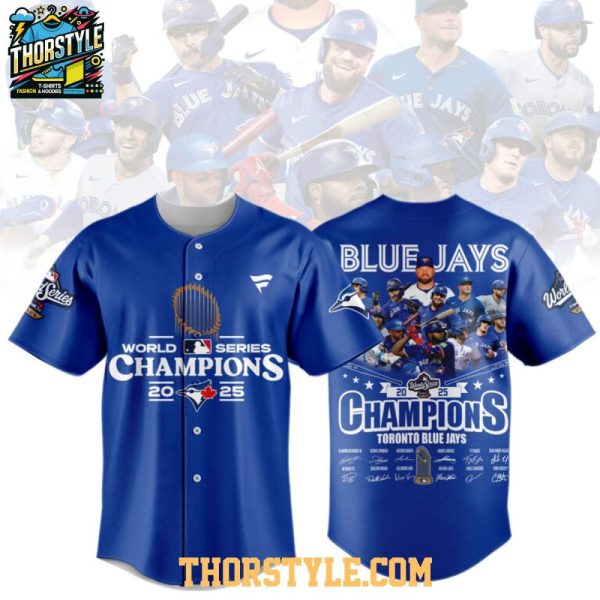 Toronto Blue Jays World Series 2025 Making History Baseball Jersey