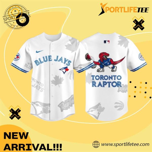 Toronto Blue Jays X Toronto Raptors Baseball Jersey