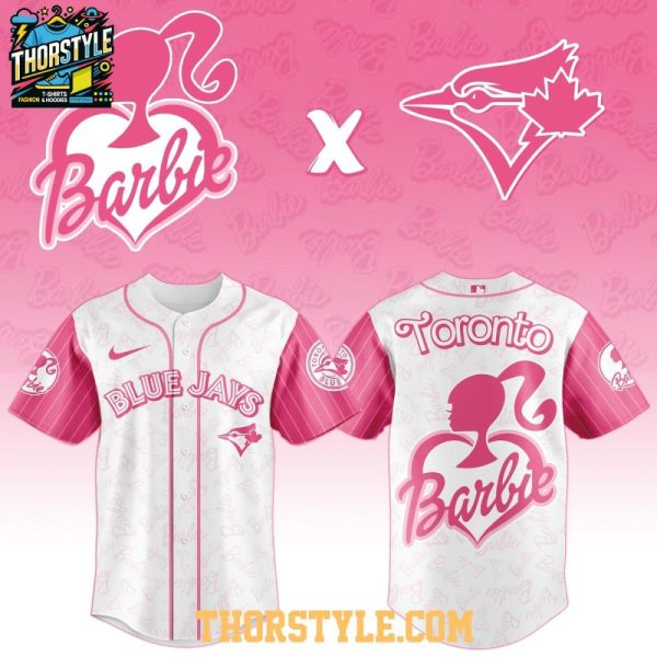 Toronto Blue Jays X Barbie Night 2026 Personalized Baseball Jersey