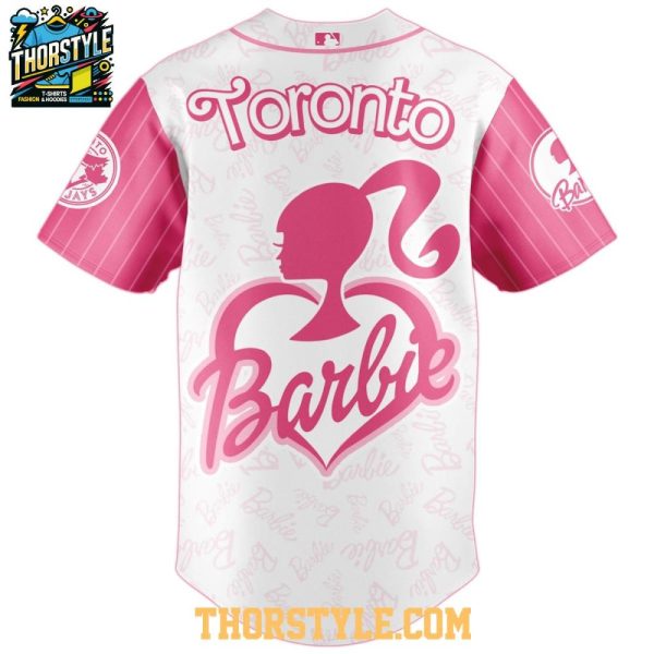 Toronto Blue Jays X Barbie Night 2026 Personalized Baseball Jersey