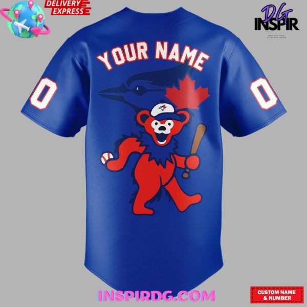 Toronto Blue Jays X Grateful Dead Custom Baseball Jersey