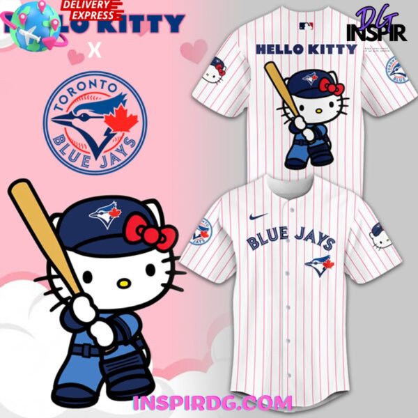 Toronto Blue Jays X Hello Kitty Night 2024 Baseball Jersey