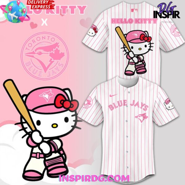 Toronto Blue Jays X Hello Kitty Night Baseball Jersey