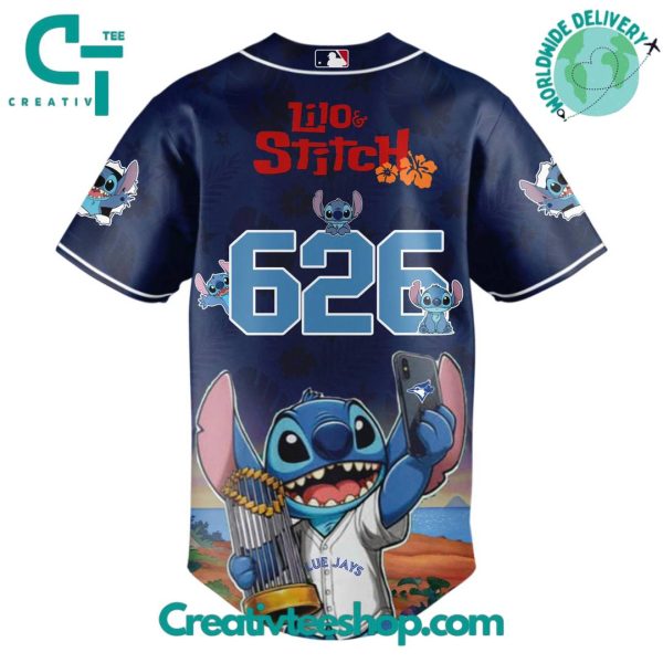 Toronto Blue Jays X Lilo & Stitch Special Baseball Jersey