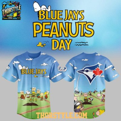 Toronto Blue Jays X Peanuts Day 2026 Personalized Baseball Jersey