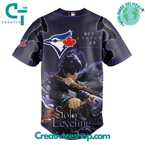 Toronto Blue Jays X Solo Leveling Exclusive Baseball Jersey