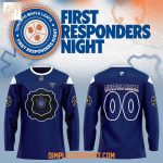 Toronto Maple Leafs First Responders Night 2026 Blue Jersey