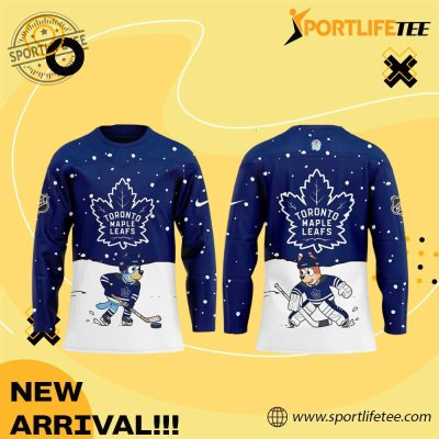 Toronto Maple Leafs X Bluey And Bingo Hockey Jersey
