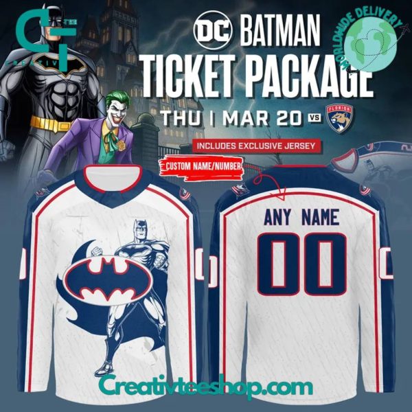 Columbus Blue Jackets X Batman Special New Hockey Jersey