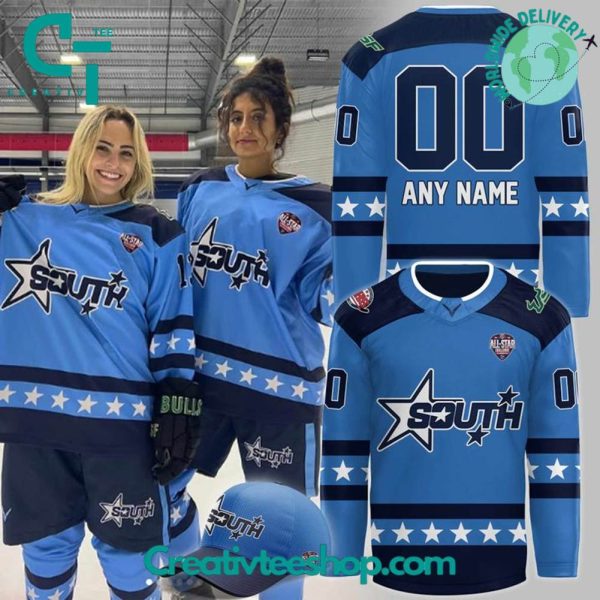 Usf Women'S Hockey Club 2025 Special Blue Hockey Jersey