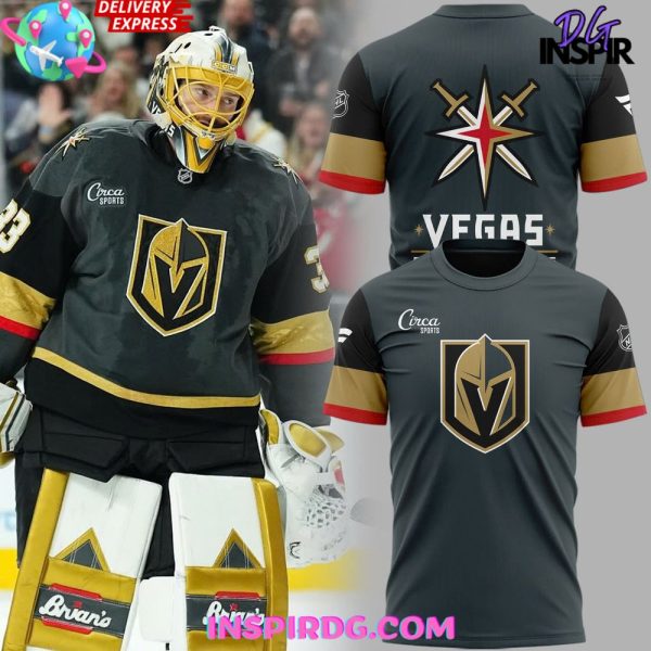 Vegas Golden Knights 2025 Grey T-Shirt