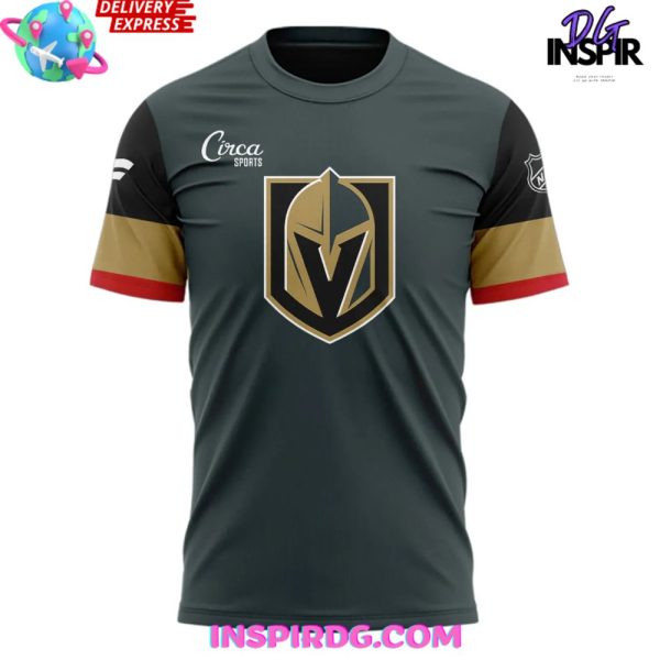 Vegas Golden Knights 2025 Grey T-Shirt
