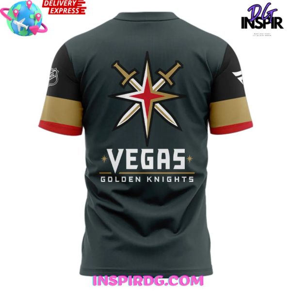 Vegas Golden Knights 2025 Grey T-Shirt
