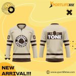 Vintage Blueberry Bulldogs Hockey Jersey