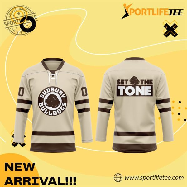 Vintage Blueberry Bulldogs Hockey Jersey