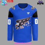 Washington Capitals Cherry Bloom 2025 Blue Jersey