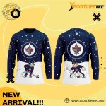 Winnipeg Jets X Bluey And Bingo Hockey Jersey