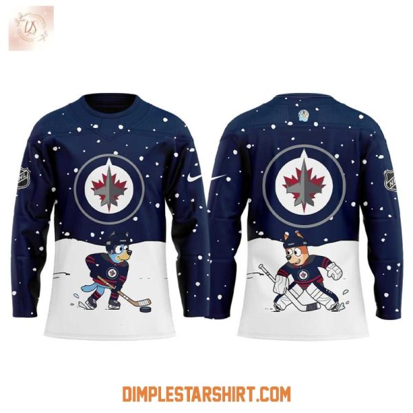Winnipeg Jets X Bluey & Bingo Hockey Jersey