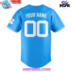 Carolina Tar Heels Baseball 2025 Blue Jersey
