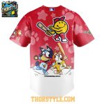 Worcester Red Sox Bluey And Bingo Anniversary 2025 Baseball Jersey