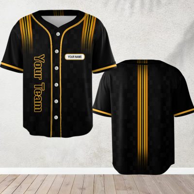 Custom Your Team Name Baseball Jersey - Personalized Name, Perfect Gift!