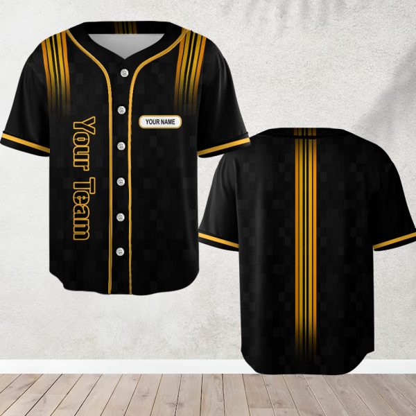 Custom Your Team Name Baseball Jersey - Personalized Name, Perfect Gift!