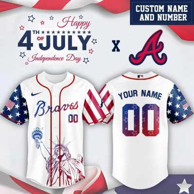 Atlanta Braves Mlb X Bluey And Bingo Special Edition Jersey