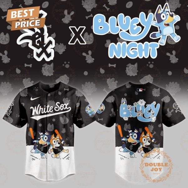 Chicago White Sox Mlb X Bluey Night 2025 Limited Edition Baseball Jersey