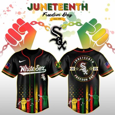 Celebrate Freedom: Limited Edition Juneteenth White Sox Jersey – Commemorative Design
