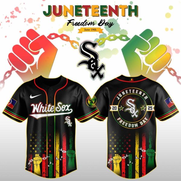Celebrate Freedom: Limited Edition Juneteenth White Sox Jersey – Commemorative Design