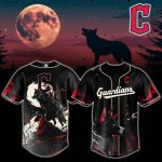 Cleveland Guardians Mlb X Wolf Baseball Jersey