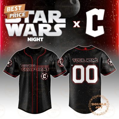 Cleveland Guardians Star Wars 2025 Custom Name Limited Edition Baseball Jersey