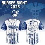 Limited Edition 2025 Nurses Night Baltimore Orioles Jersey – Celebrate Healthcare Heroes!