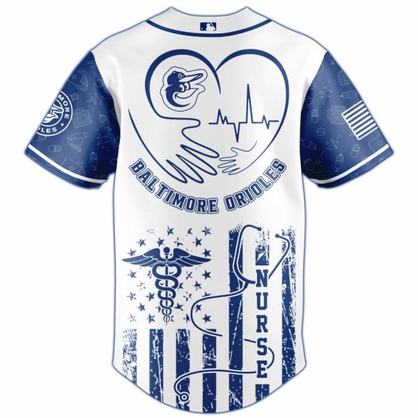 Limited Edition 2025 Nurses Night Baltimore Orioles Jersey – Celebrate Healthcare Heroes!