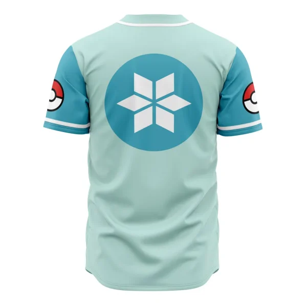 Stylish Light Blue Anime Baseball Jersey - Unique Design For Fans & Collectors