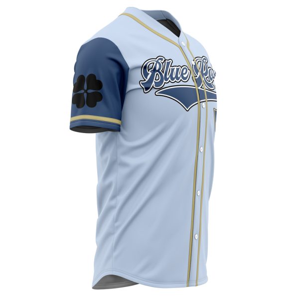 Blue Roses Anime Baseball Jersey - Stylish Unisex Design For Fans