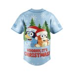 Festive Bluey Christmas Baseball Jersey - Holiday Fun For Kids & Fans!