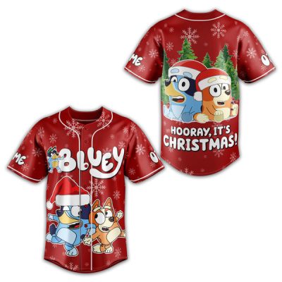 Festive Bluey Christmas Jersey - Holiday Fun For Kids & Fans - Limited Edition!