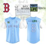 Support Donate Life Month: Limited Edition Red Sox Blue Jersey - Get Yours Now!