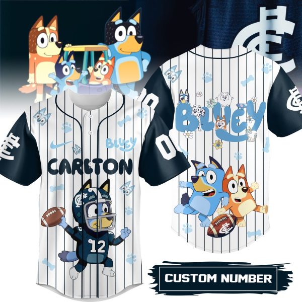 Customizable Bluey Cartoon Sports Jersey – Fun & Playful Design For Kids & Fans!