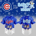 Cubs X Bluey Night Kids' Jersey - Limited Edition Baseball Fun Apparel