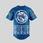 Limited Edition Blue Samurai Baseball Jersey – Authentic Design, Perfect For Fans!