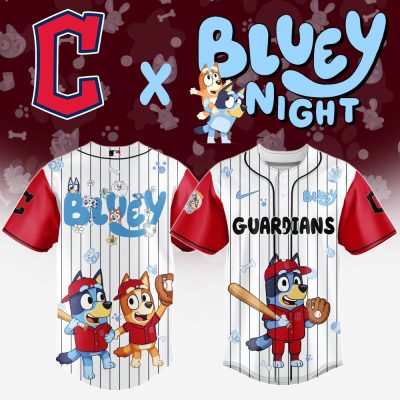 Bluey X Guardians Baseball Jersey – Kids' Limited Edition Sports Shirt