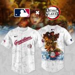 Exclusive Guardians X Demon Slayer Jersey - Limited Edition Mlb Anime Mashup